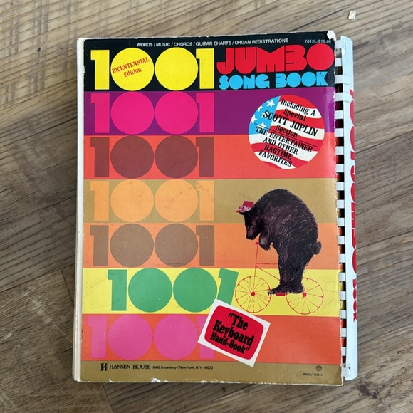 Vintage 1001 Jumbo Song Book EA-3/31 - Picture 7 of 9